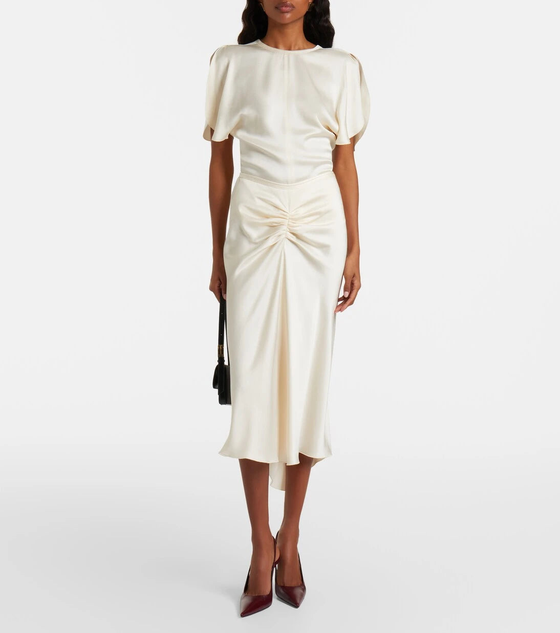 Victoria Beckham - Bela midi skirt