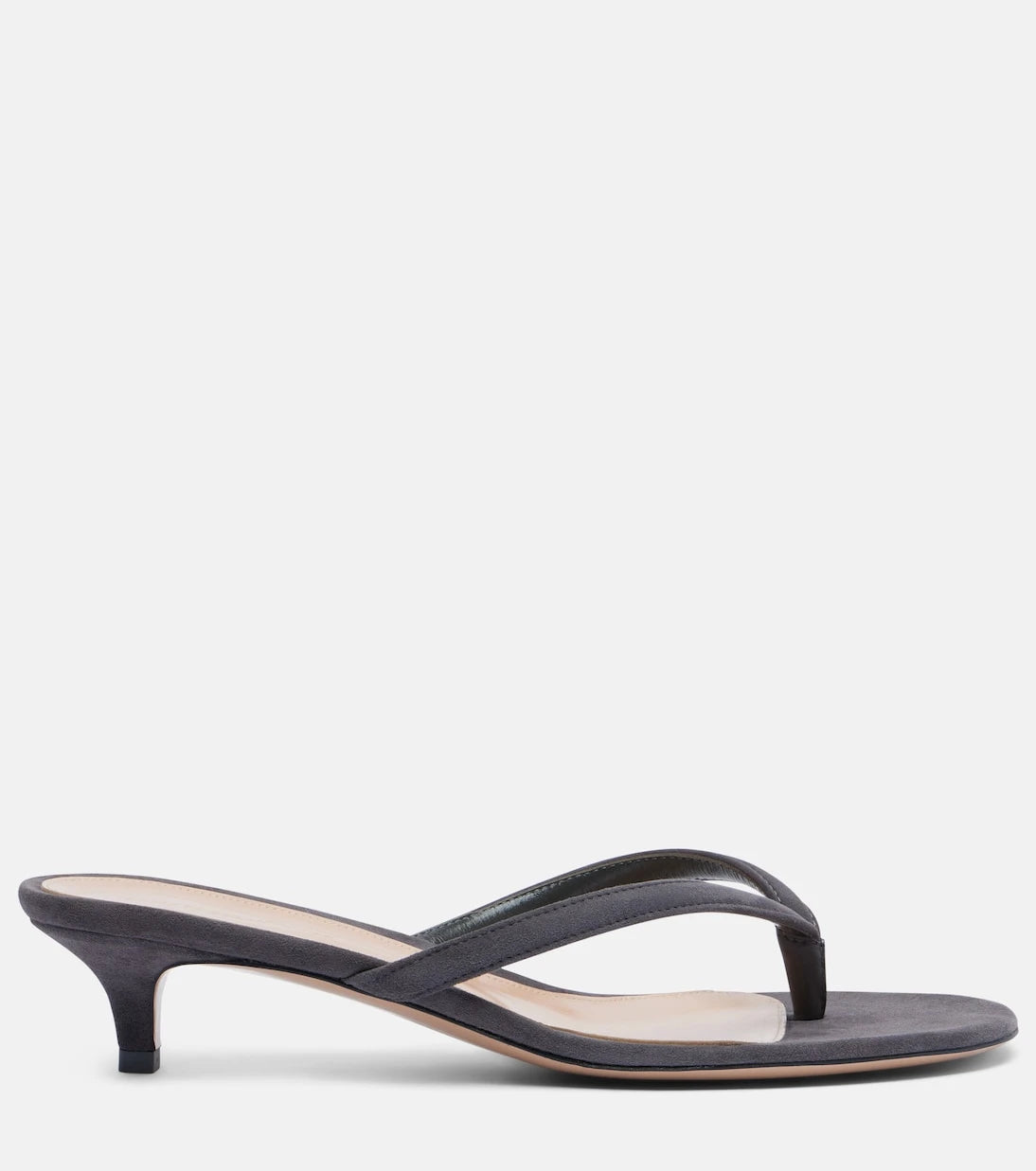 Gianvito Rossi - Calypso 35 suede thong sandals
