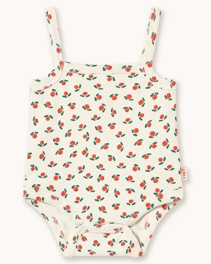 Tinycottons TINY ROSES RIB Kolsuz Bebek Body
