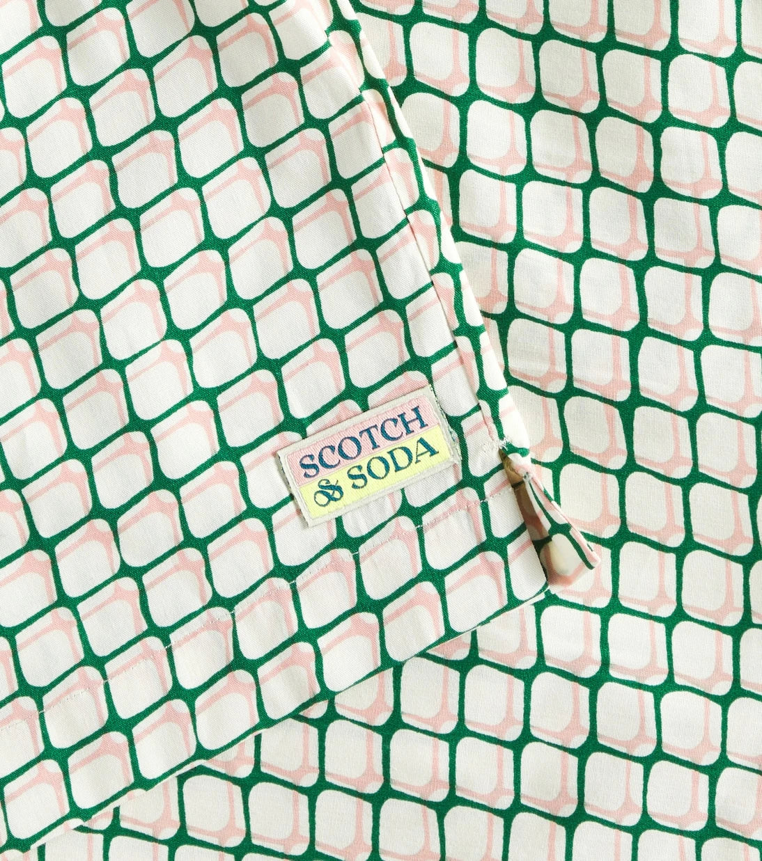 Scotch & Soda Kids - Printed cotton-blend top