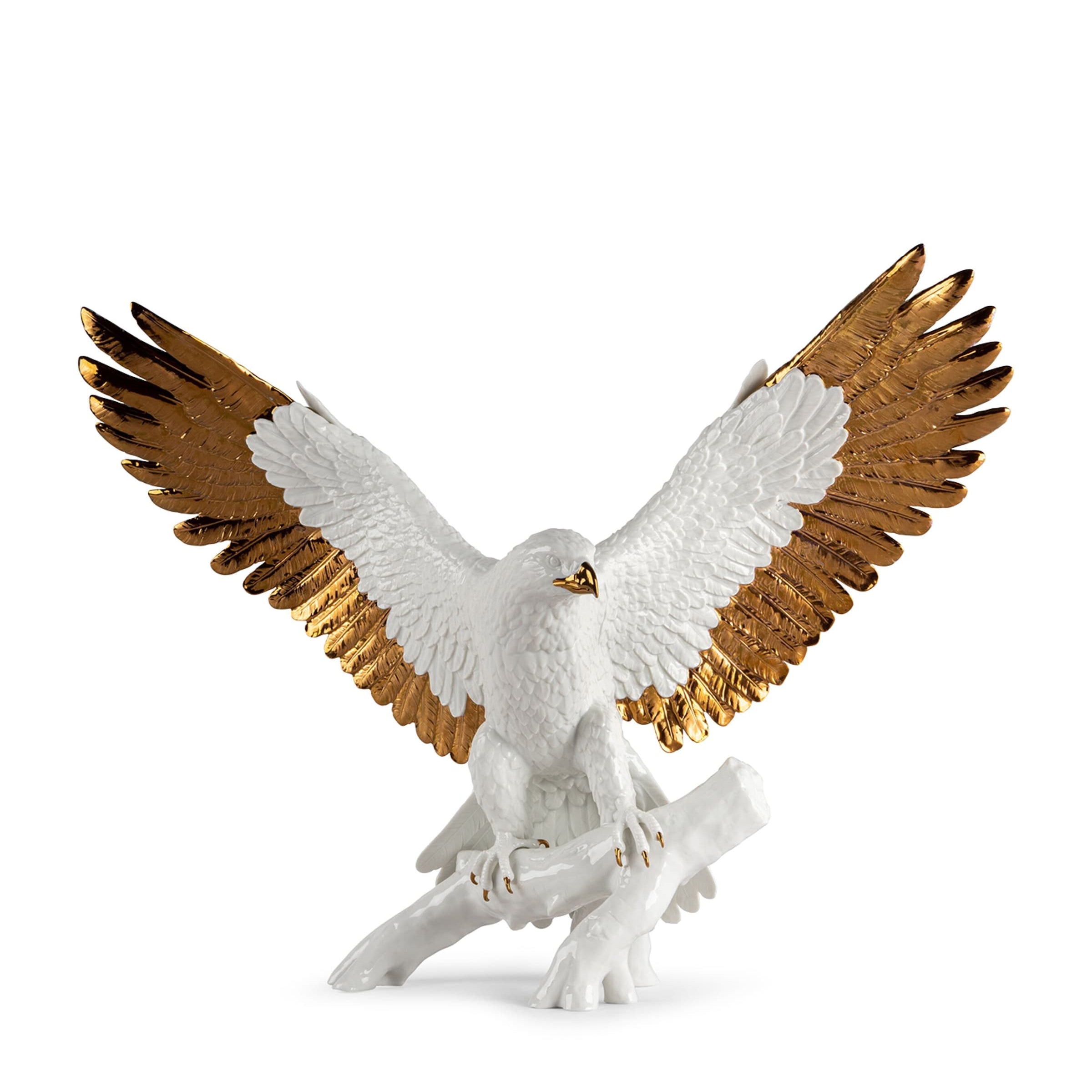 Lladró Porcelain Freedom Eagle Figure