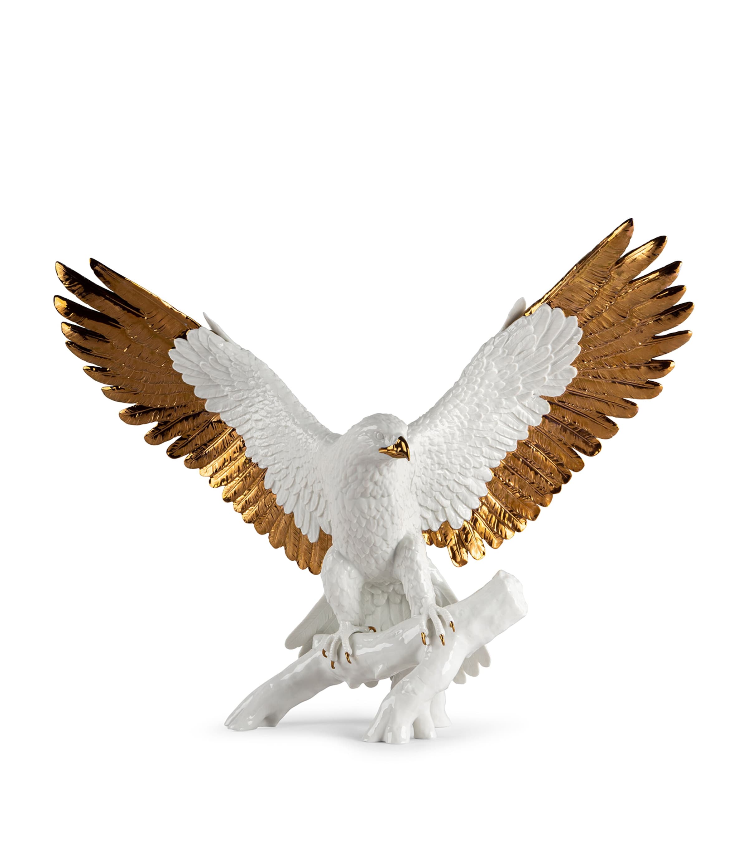 Lladró Porcelain Freedom Eagle Figure