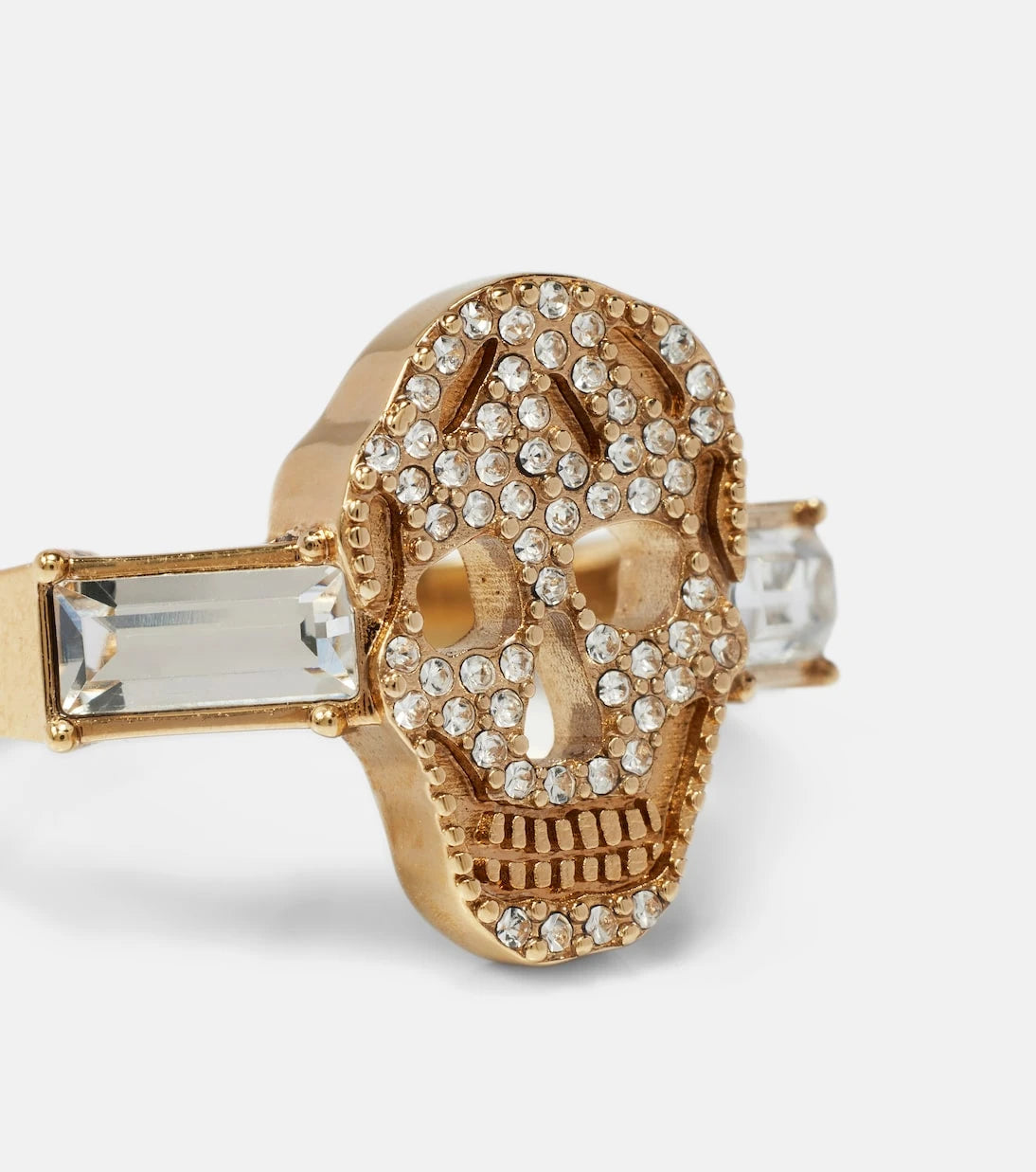 McQueen - Crystal-embellished ring