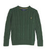 Ralph Lauren Kids Cotton Cable-Knit Sweater (6-14 Years)