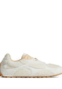 Bottega Veneta Shearling-Suede Orbit Flash Sneakers