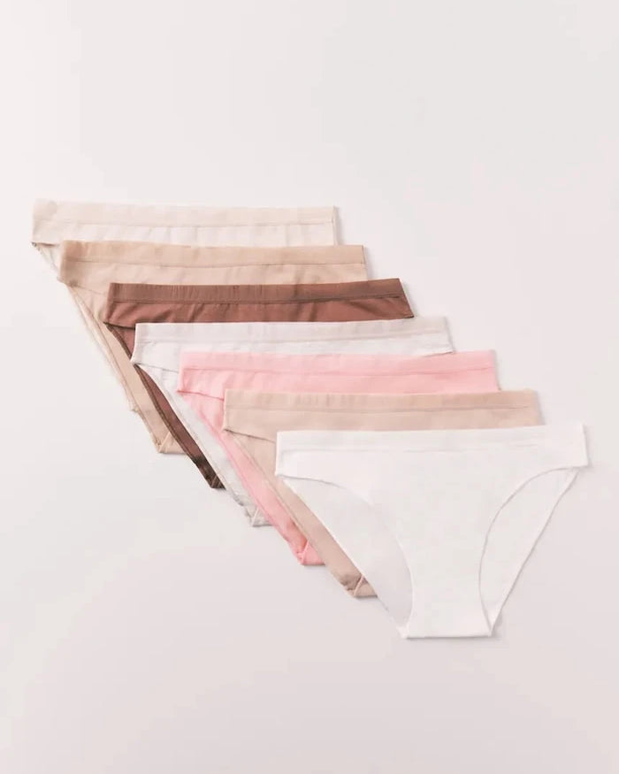 women'secret pamuklu ve elastanlı kadın bikini 7'li
