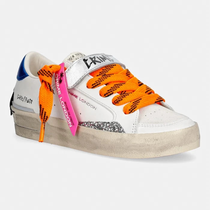 Crime London SK8 DELUXE маратонки дамски от кожа