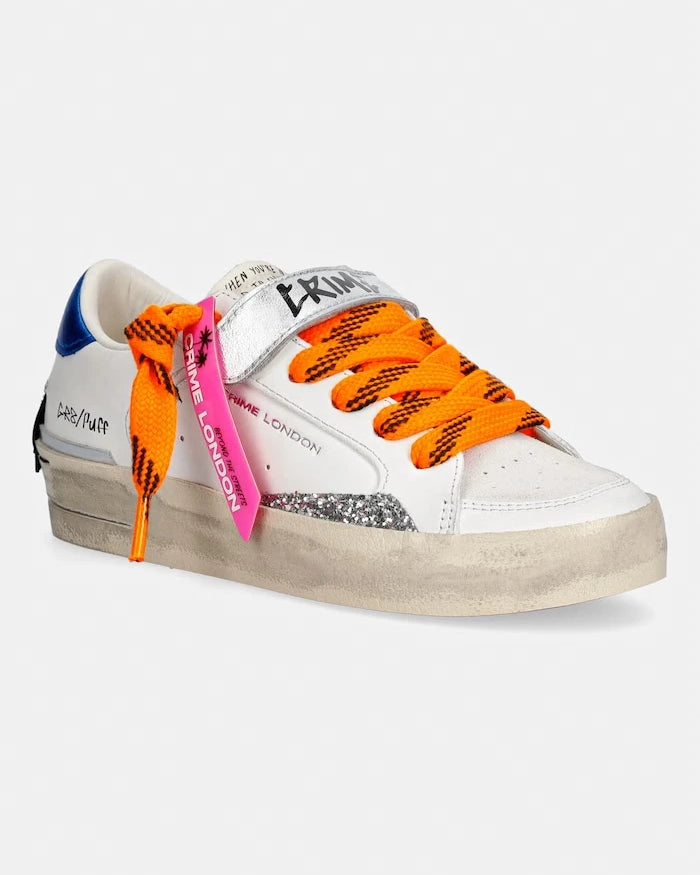 Crime London SK8 DELUXE маратонки дамски от кожа