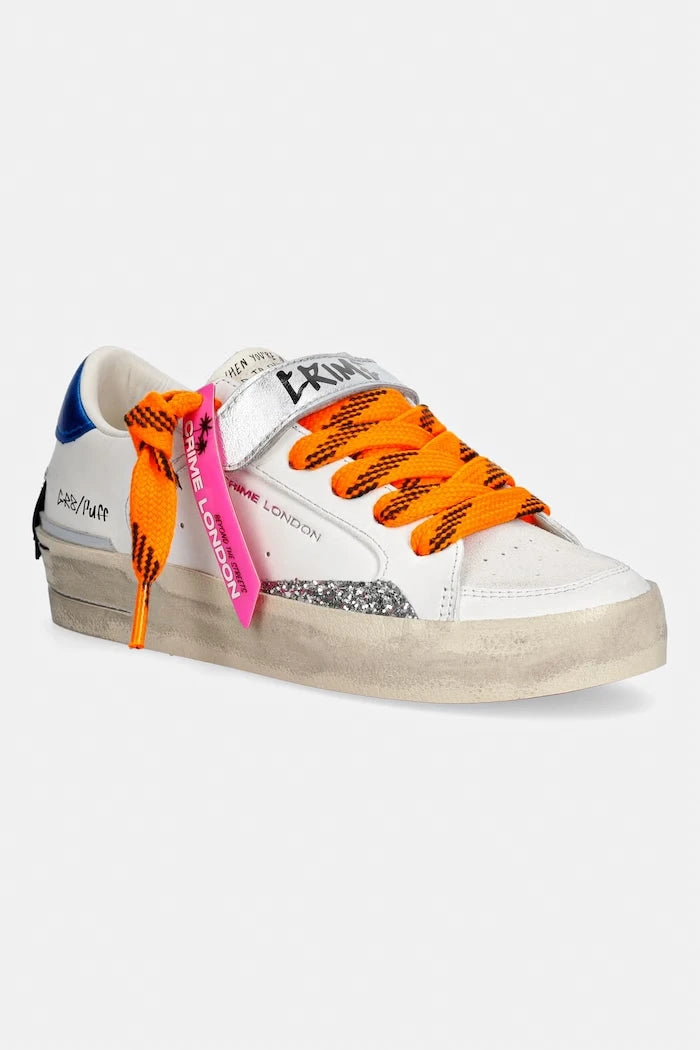 Crime London SK8 DELUXE маратонки дамски от кожа