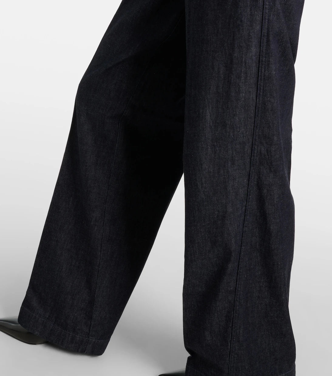 Vince - Low-rise cotton twill wide-leg pants