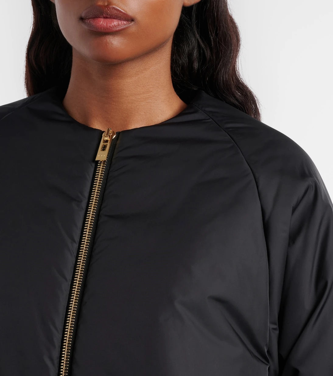 Alaïa - Puffer cropped jacket