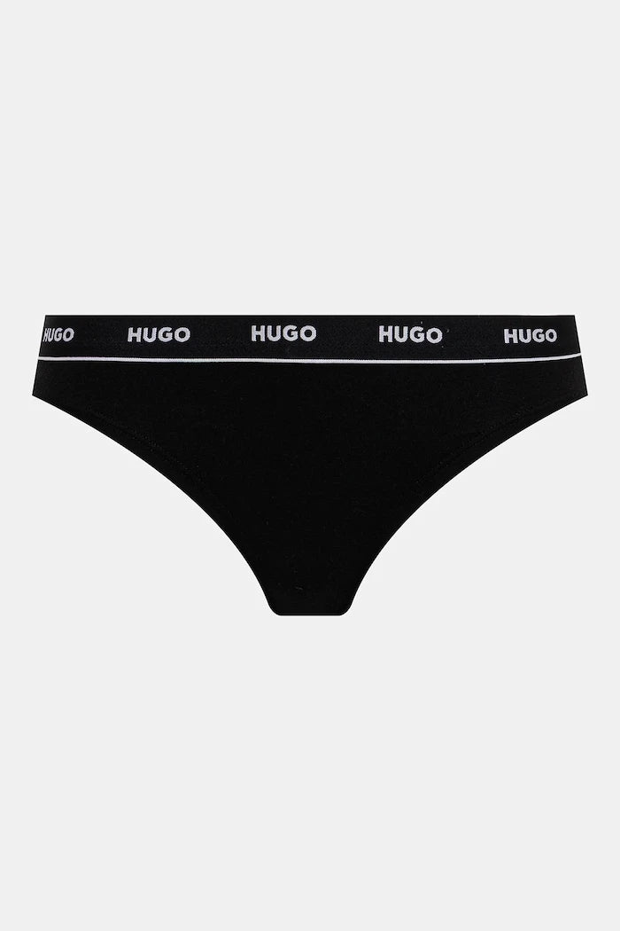 Прашки HUGO (3 чифта) TRIPLET THONG STRIPE