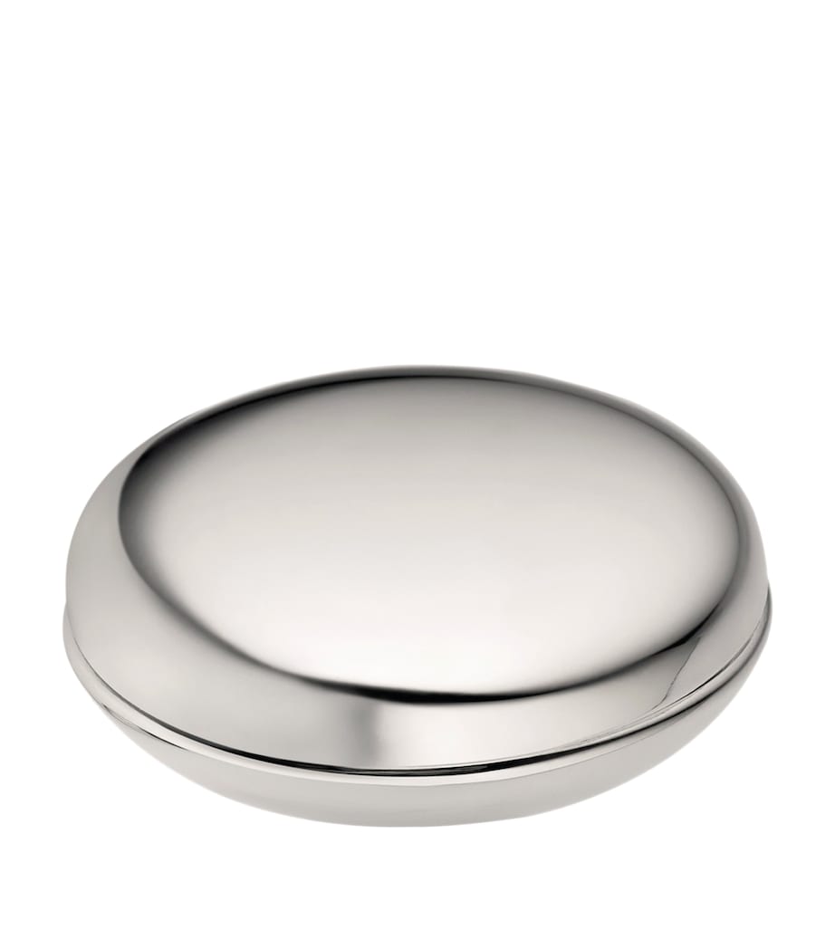 Silver-Plated Uni Pill Box