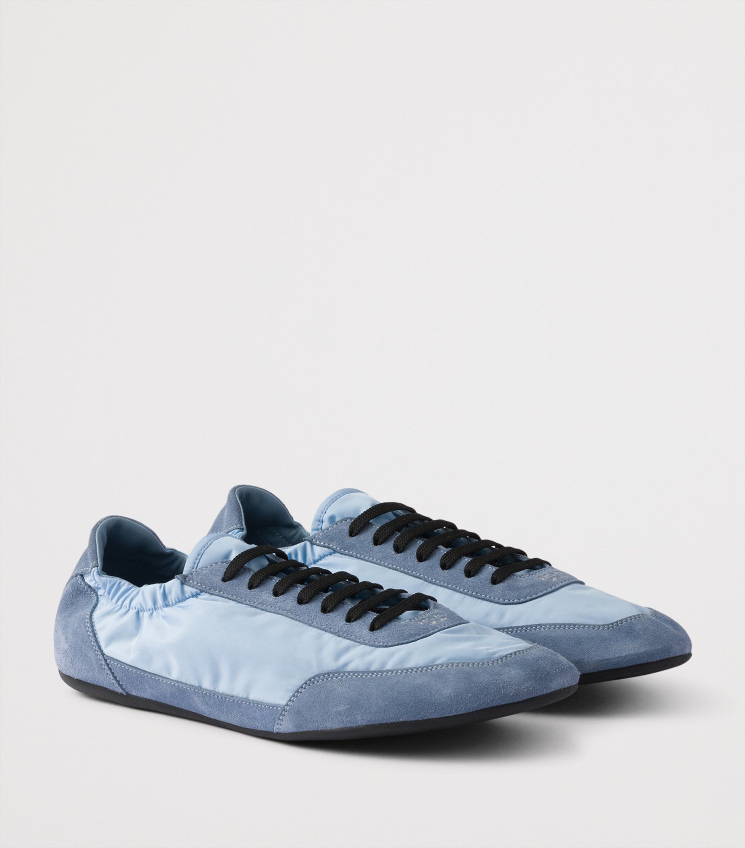 Prada Suede and Re-Nylon Collapse Sneakers
