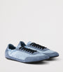 Suede and Re-Nylon Collapse Sneakers