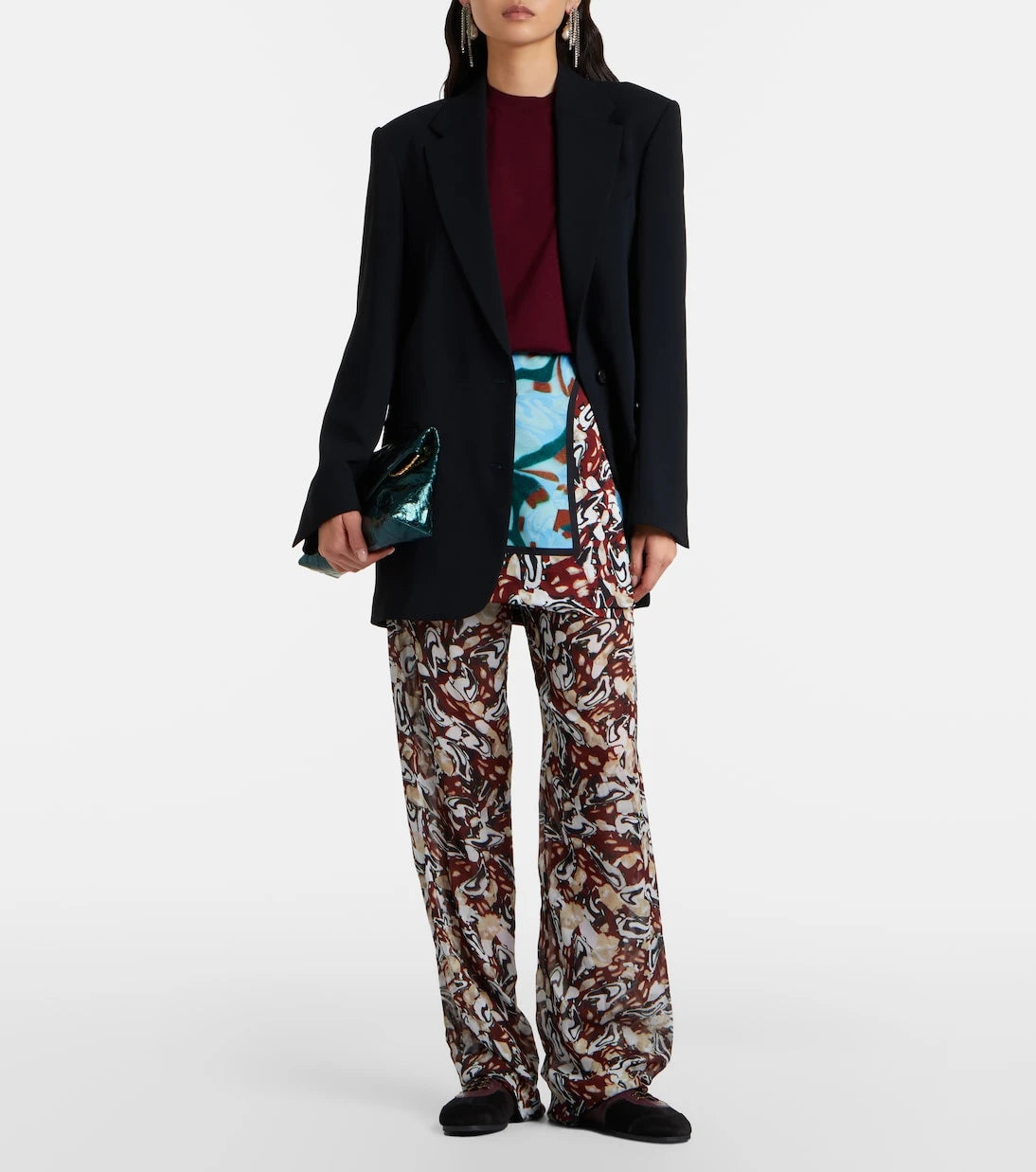 Dries Van Noten - Suede sneakers