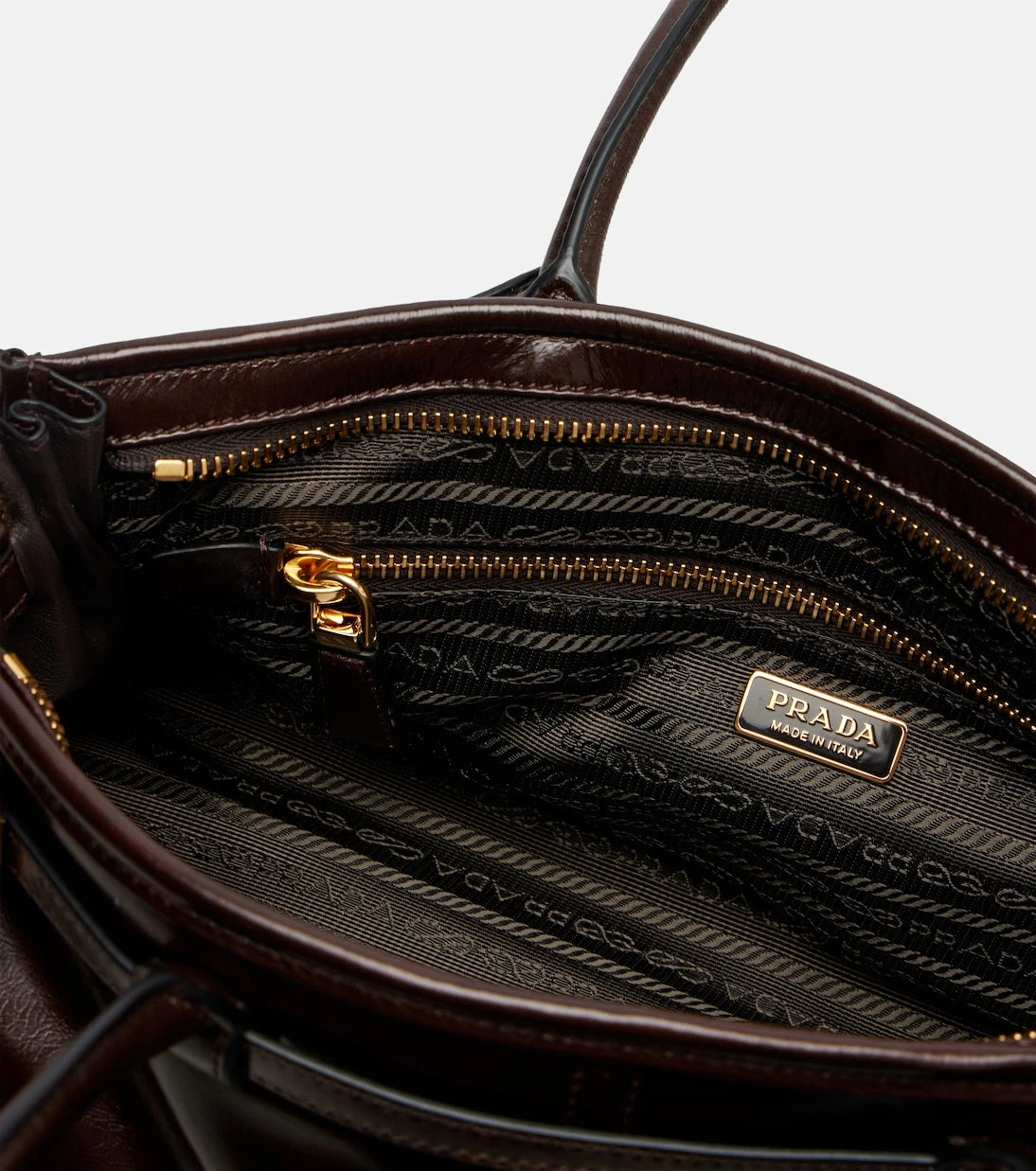 Prada - Prada Bonnie Medium leather shoulder bag