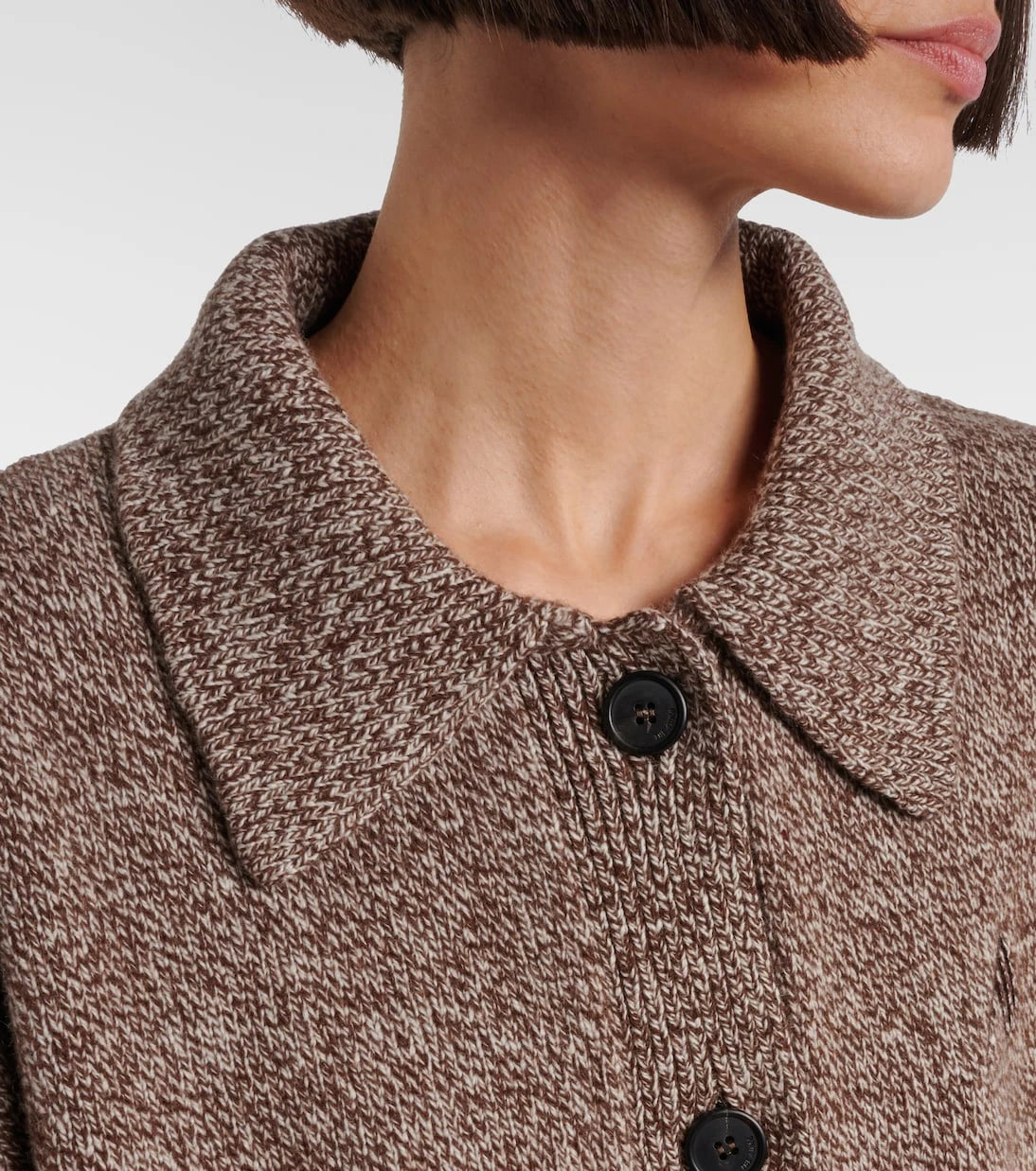 The Attico - Wool and cashmere cardigan