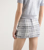 Dolce & Gabbana Multi Tweed Check Mini Skirt