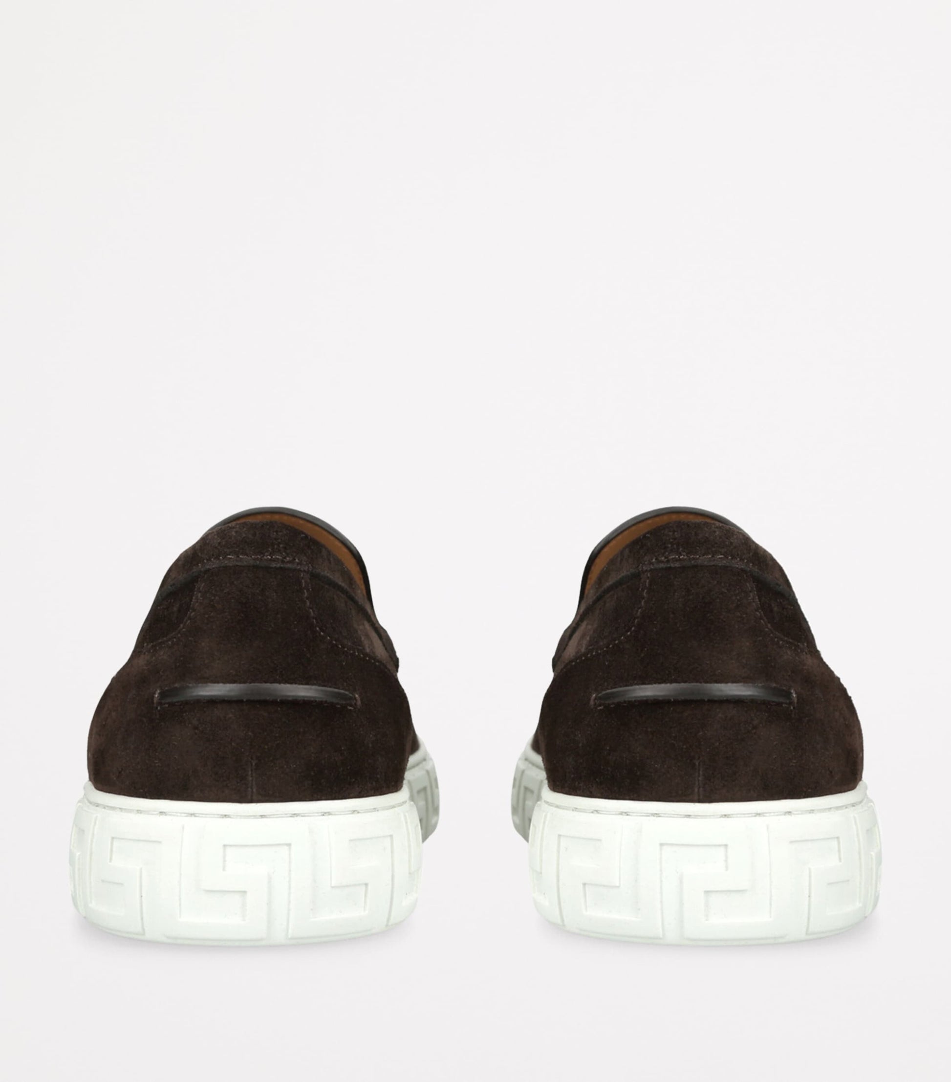Suede Medusa Loafers