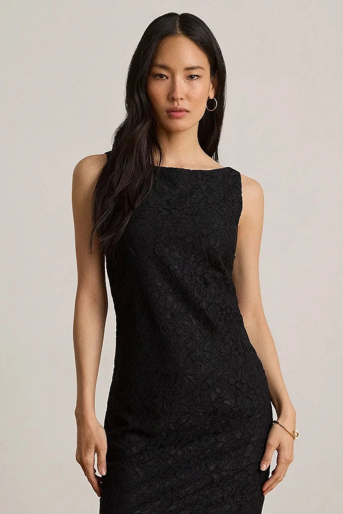 Lauren Ralph Lauren dantel elbise
