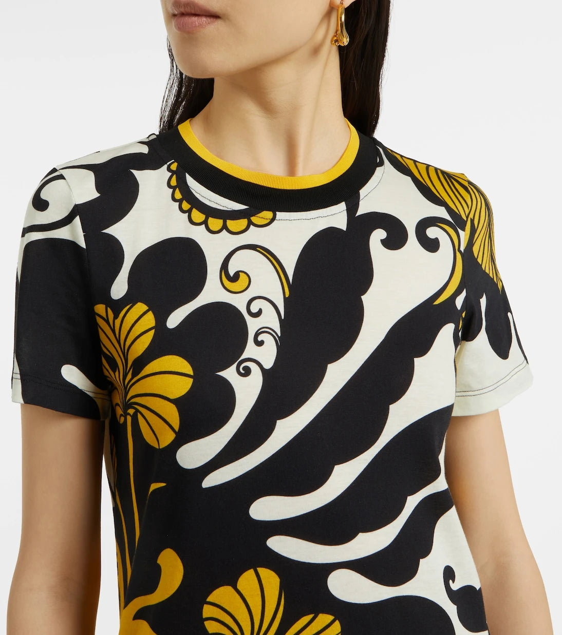 La DoubleJ - Meditation floral cotton midi dress