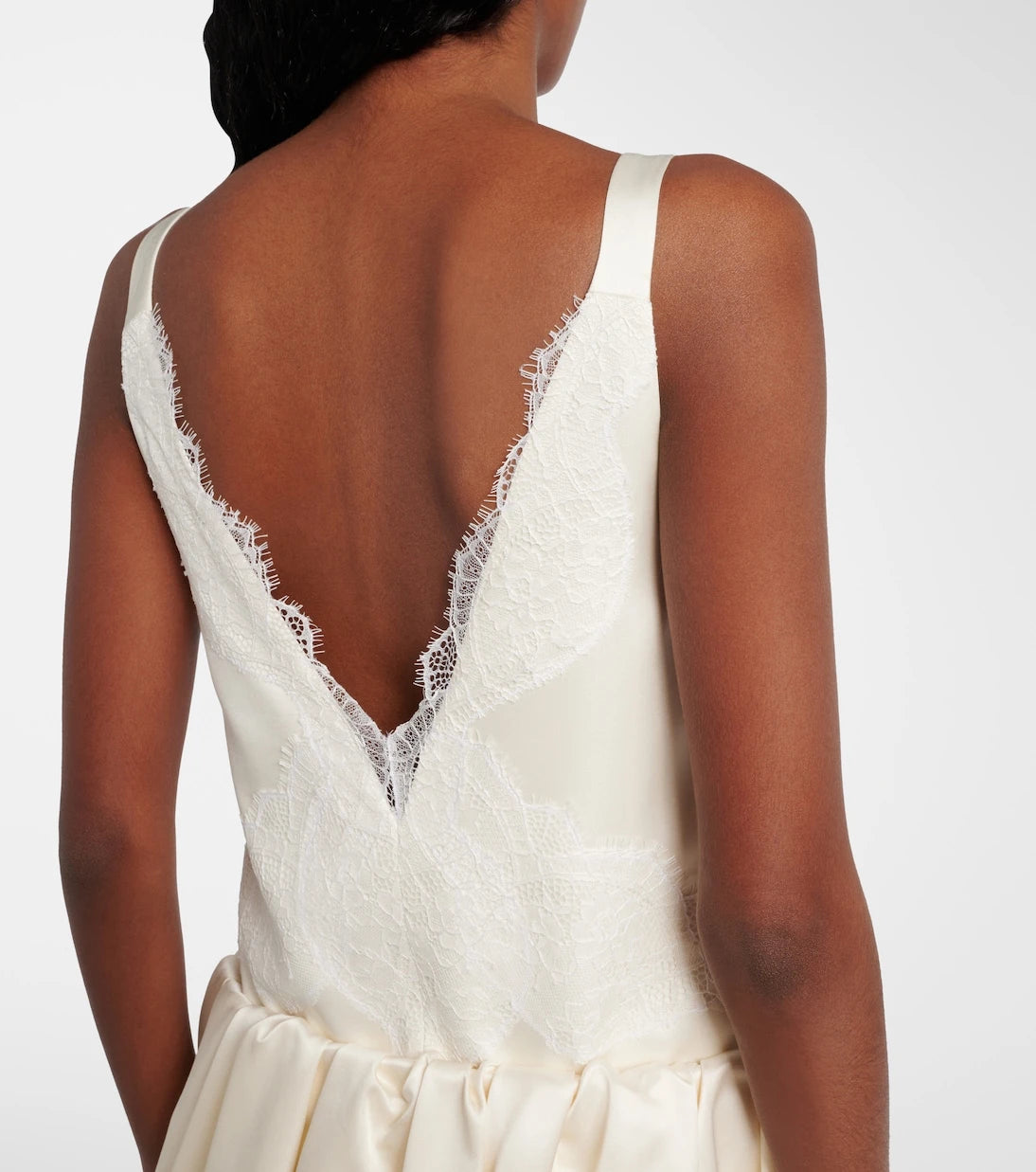 JW Anderson - Lace-trimmed minidress