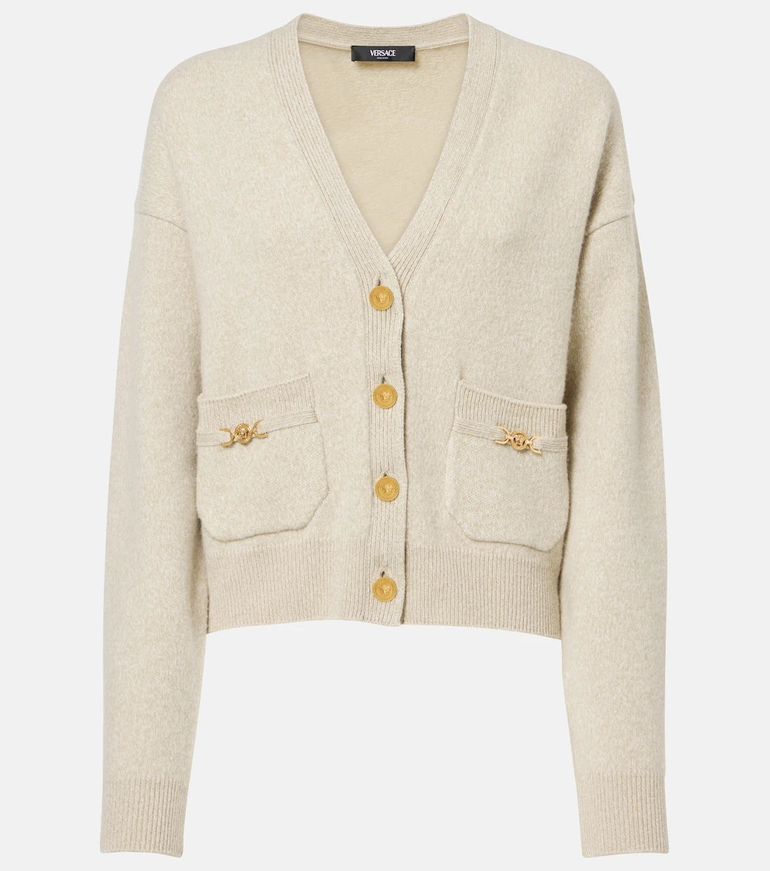 Versace - Wool and cashmere cardigan