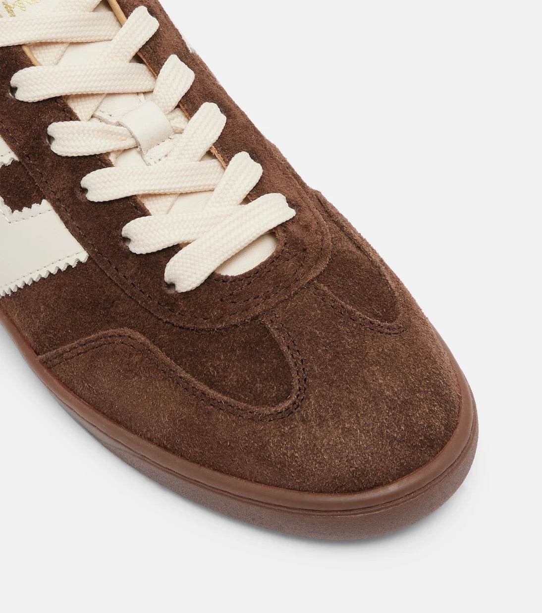 Hogan - H647 leather-trimmed suede sneakers