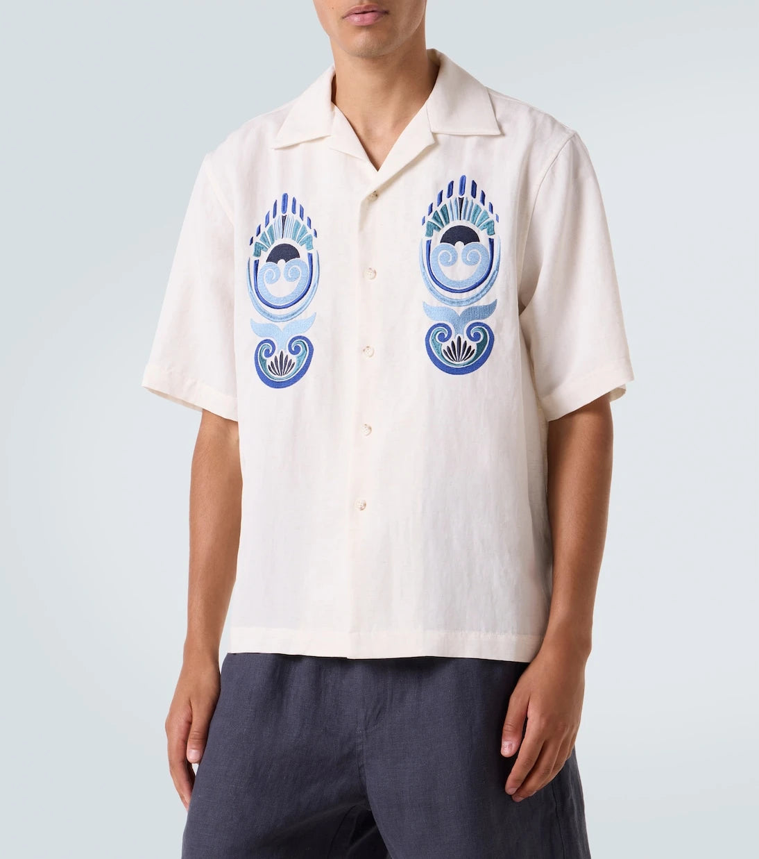 Commas - Embroidered shirt