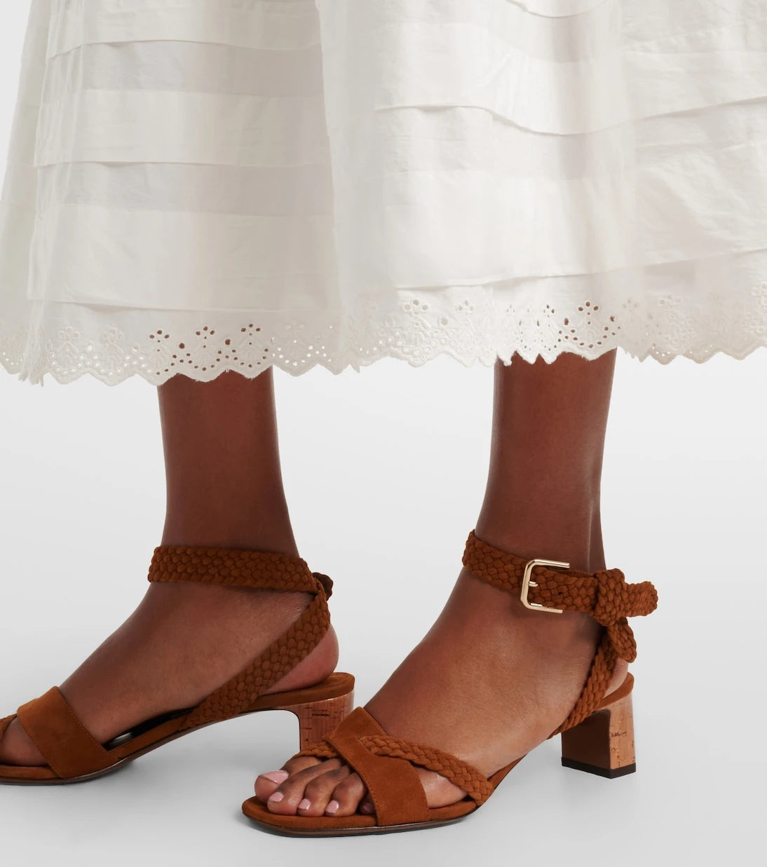 Jimmy Choo - Rori braided suede sandals