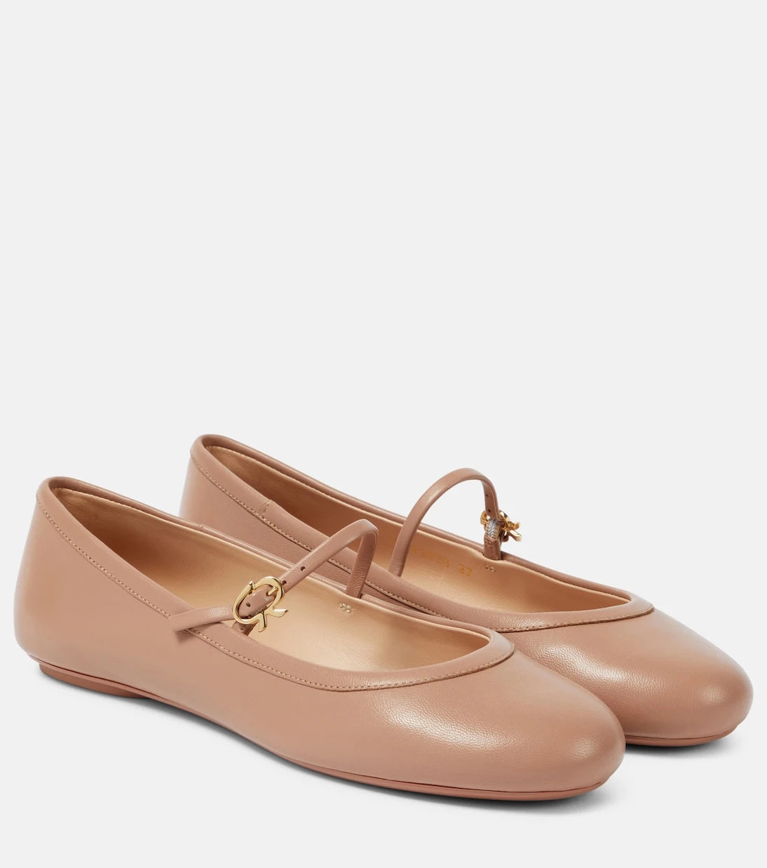 Gianvito Rossi - Carla leather ballet flats