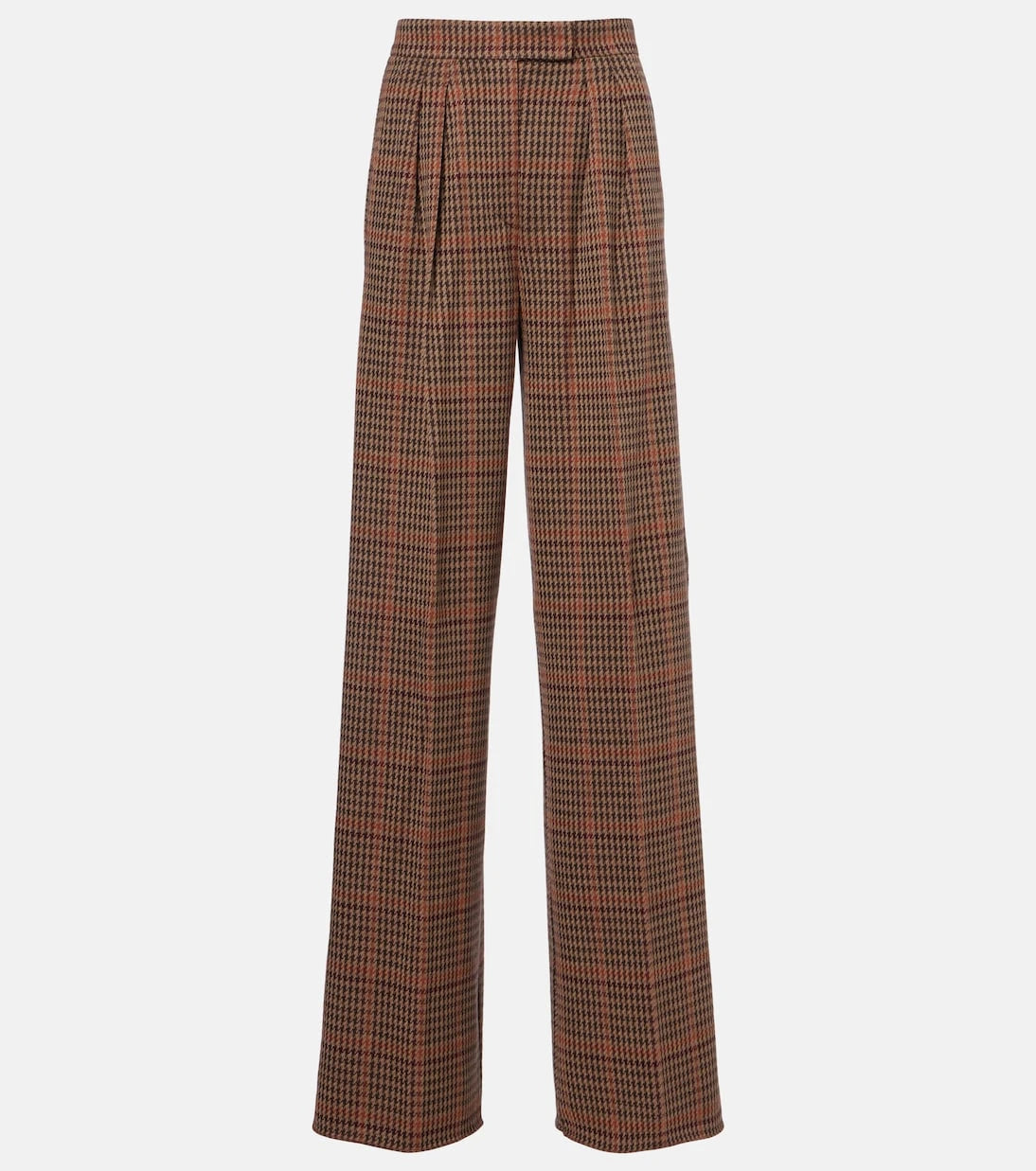Max Mara - Seggio wool and cotton jersey wide-leg pants