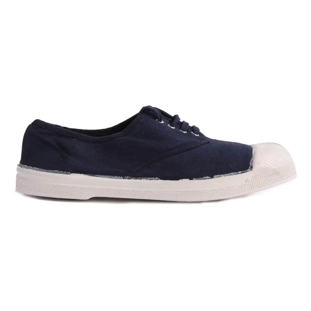 Bensimon - Laced Tennis Shoes  | Navy blue
