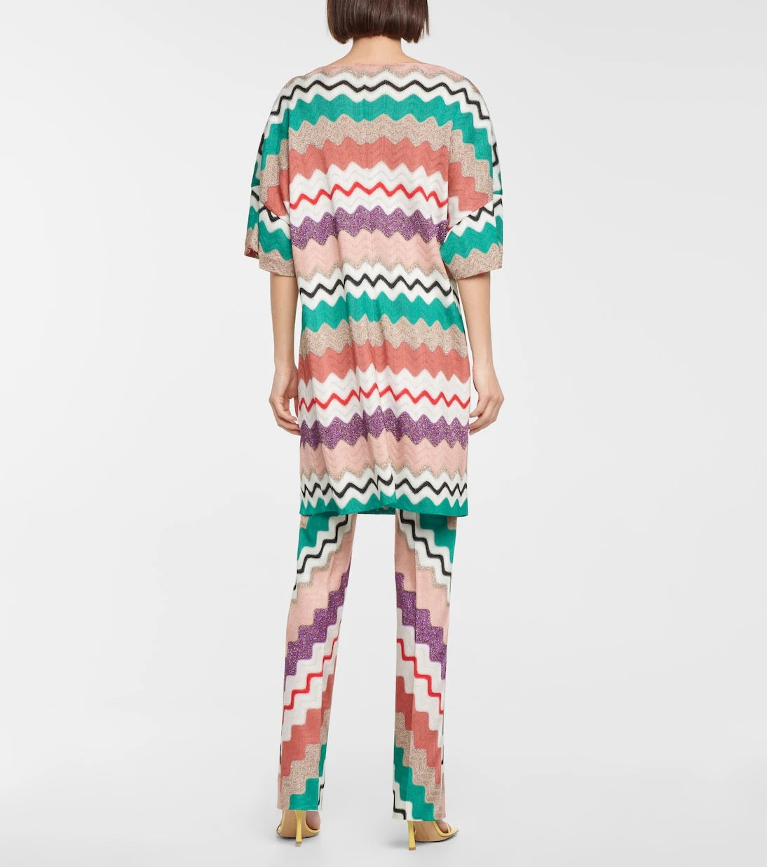 Missoni - Zig-zag stretch-silk minidress