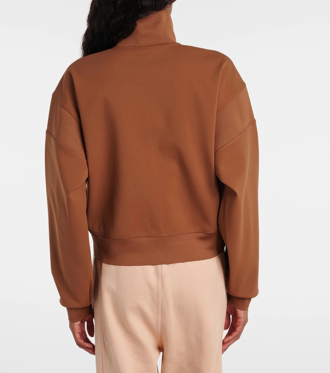 Adidas by Stella McCartney - سويت شيرت بشعار محبوك
