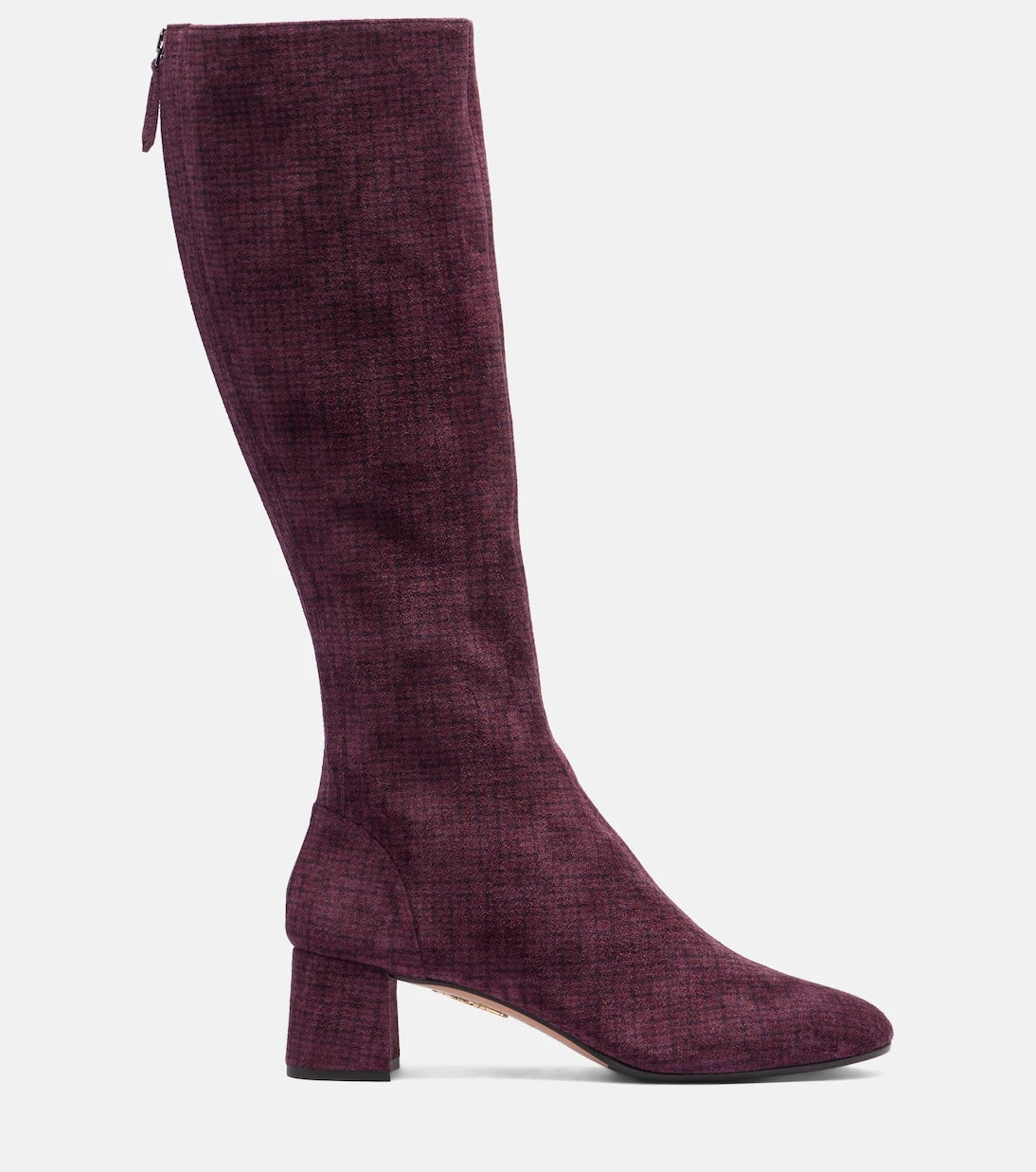 Aquazzura - Saint Honoré 50 suede knee-high boots