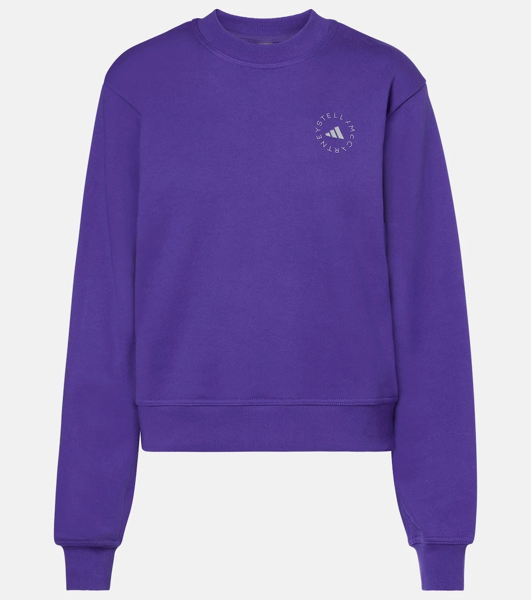 Adidas by Stella McCartney - Cotton fleece sweatshirt