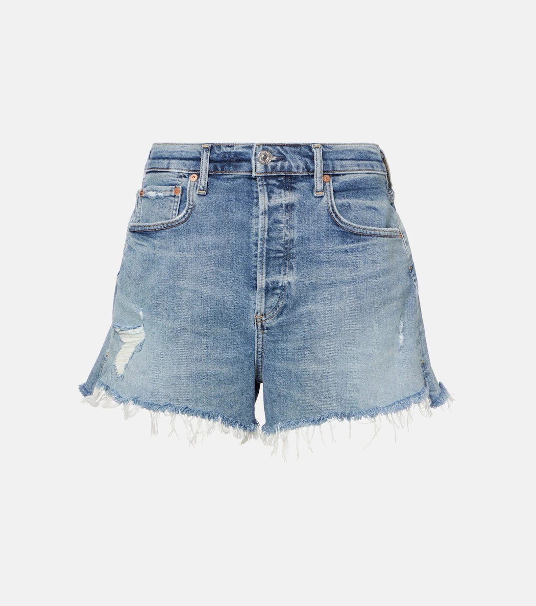 Citizens of Humanity - Marlow distressed denim shorts