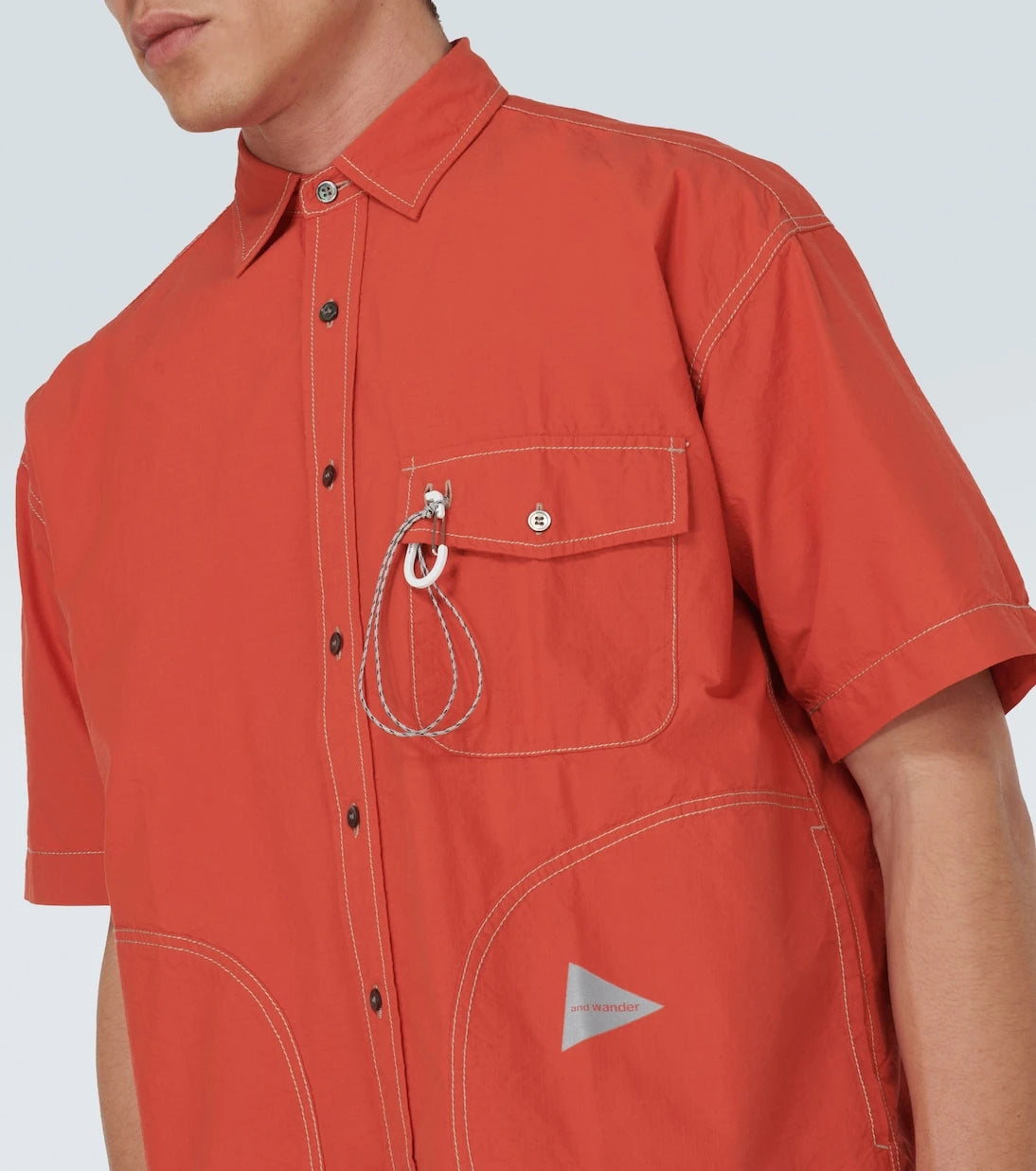And Wander - Cotton-blend shirt