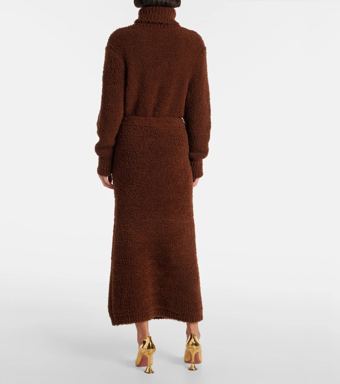 Self-Portrait - Wool-blend pencil skirt