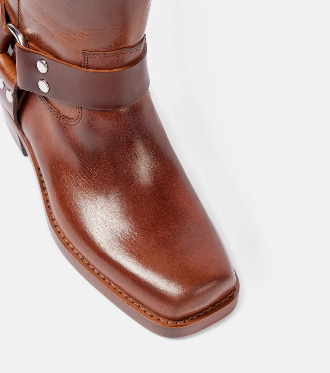 Paris Texas - Roxy 45 leather biker boots