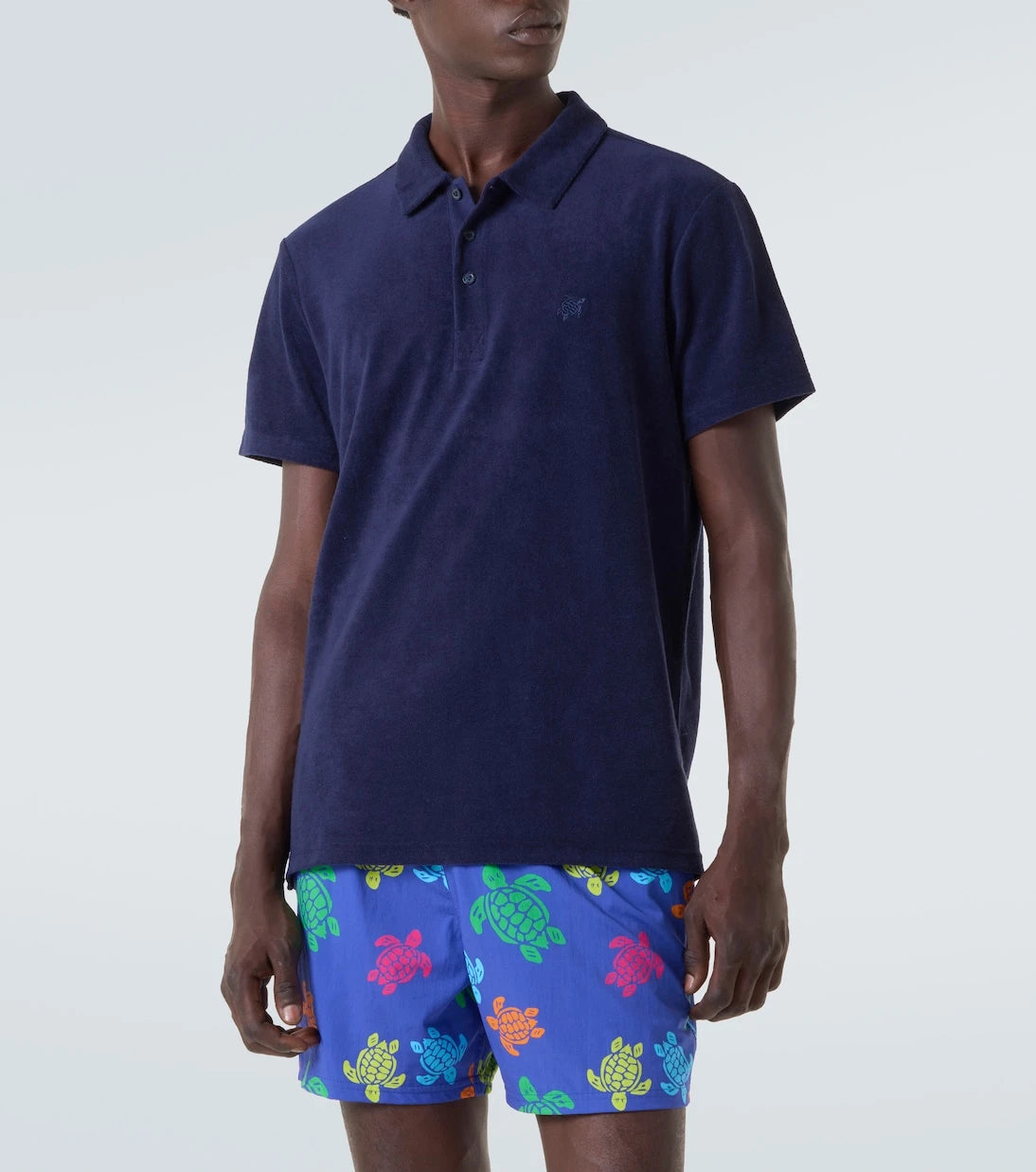 Vilebrequin - Phoenix terry toweling polo shirt