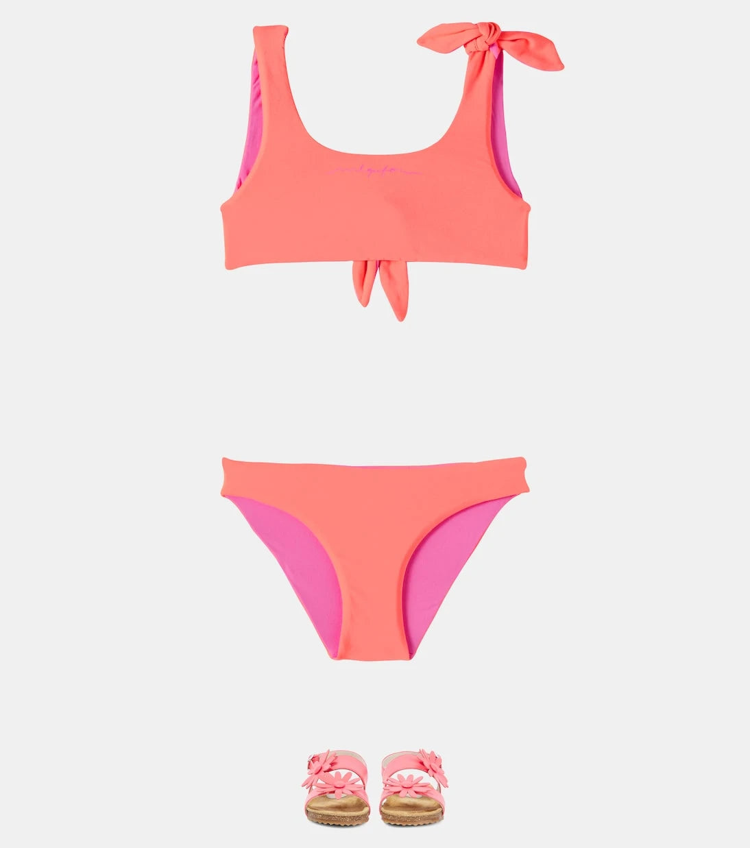 Il Gufo - Bow-detail bikini