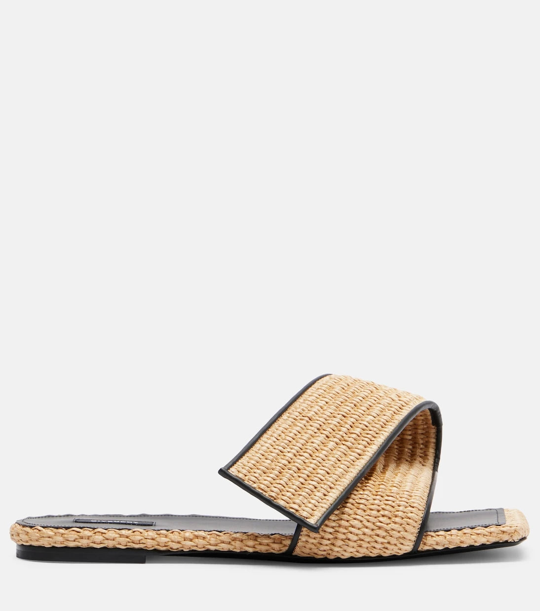 Givenchy - Twisted Ribbon leather-trimmed sandals