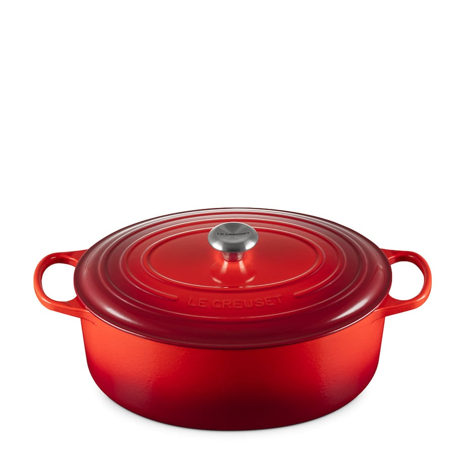 Cast Iron Oval Casserole Dish (35cm)