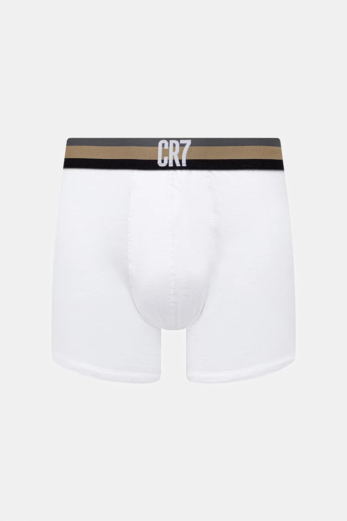 CR7 Cristiano Ronaldo Erkek Pamuk Elastan Dar Kesim Boxer 3'lü