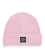 Virgin Wool Ribbed Beanie