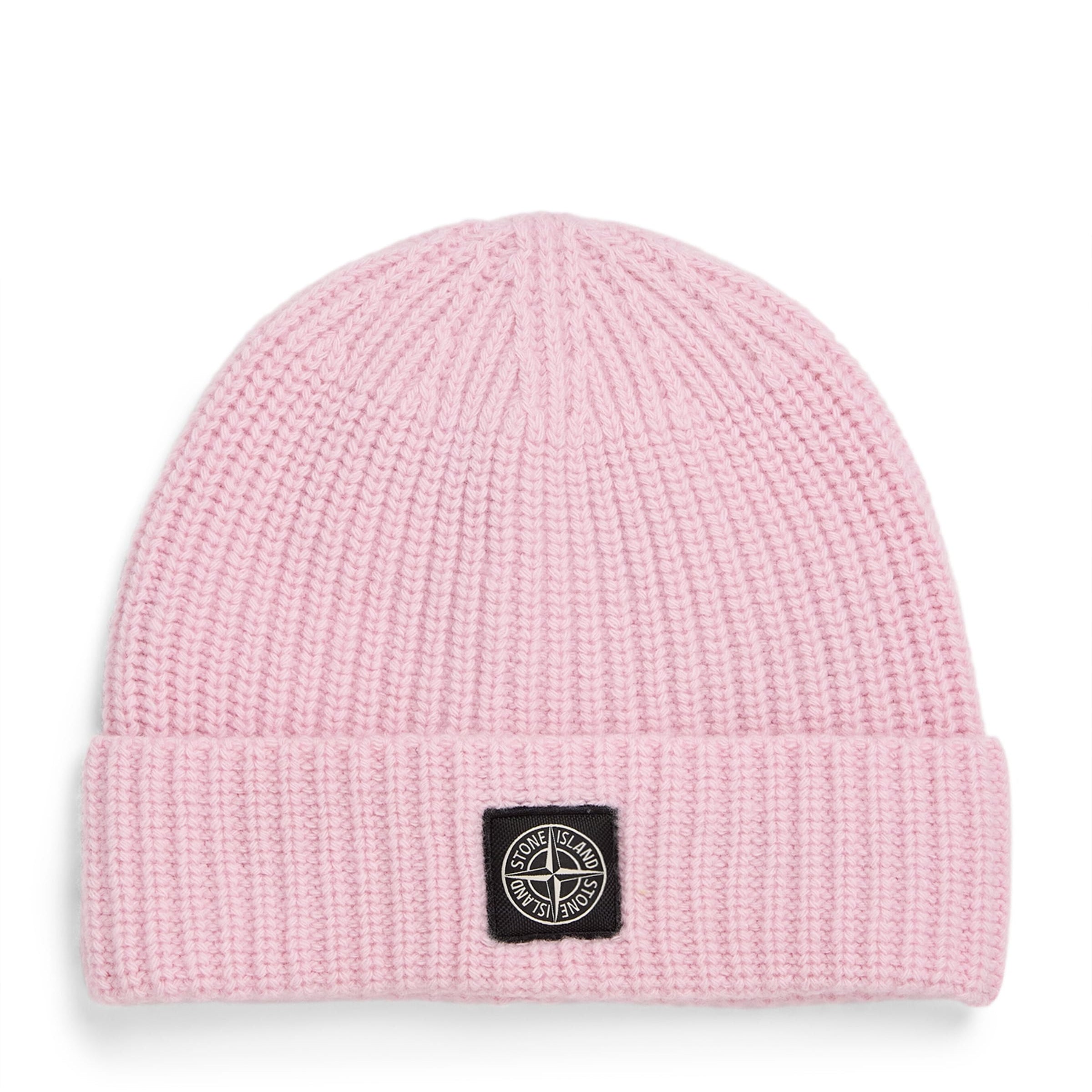 Virgin Wool Ribbed Beanie