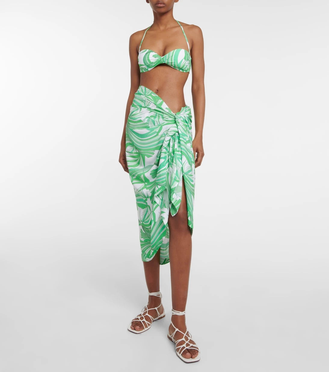 Melissa Odabash - Pareo printed beach cover-up